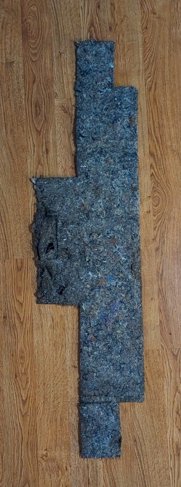 VW MK1 Rabbit Interior Maroon Rear Trunk Lower Carpet | eBay