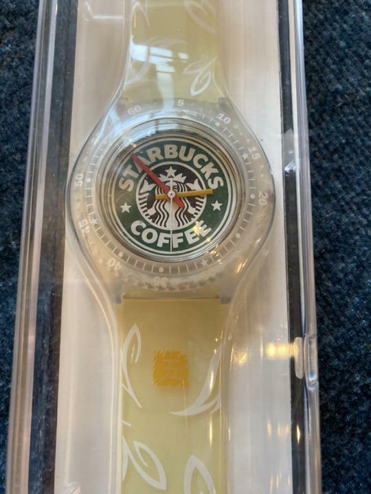 Starbucks Coffee - スターバックス 限定ウォッチ SWATCH x STARBUCKS White COFFEE 5th Anniversary Watch