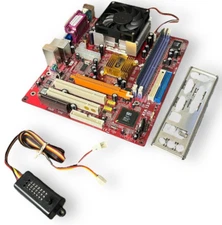 PC Chips M863G Motherboard w/ AMD GEODE CPU + EXTRAS - TESTED!!