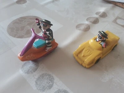Lot 2 Jouets - Toys Mc donald Happy meal vinatge 1991/1992 Hamburglar - Photo 1/4