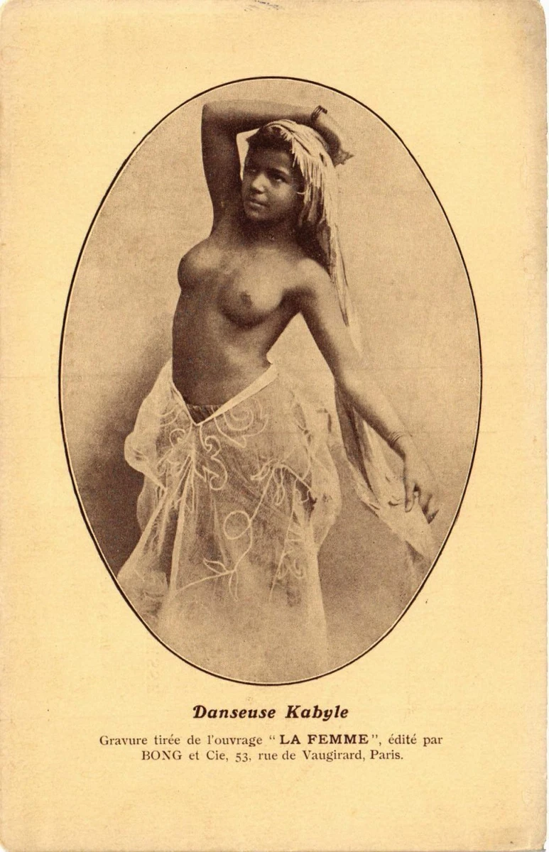 PC CPA Geiser Danseuse kabyle FEMALE ETHNIC NUDE ALGERIA (a13488) | eBay