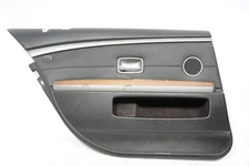 2006 2007 2008 BMW 750Li E66 REAR LEFT DRIVER SIDE INTERIOR DOOR PANEL TRIM OEM