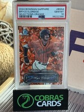 2024 Bowman Chrome Sapphire Bryce Eldridge Selections Orange Refractor #23/25