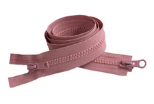 31 Inch YKK #5 VISLON 2-Way Medium Weight Molded Plastic Separating Made in USA