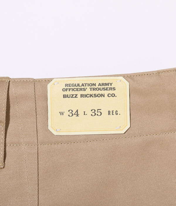 BUZZ RICKSON'S M43036 EARLY MILITARY CHINOS 1942 MODEL (ONE BUZZ RICKSON'S M43036 EARLY MILITARY CHINOS 1942 MODEL (ONE