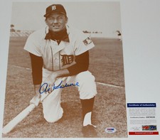 AL KALINE DETROIT TIGERS SIGNED AUTHENTIC 11x14 PHOTO D w/COA MLB HOF MR. TIGER