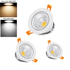 Dimmable LED Downlight COB Recessed Ceiling Light Spotlights Indoor 7W 12W 20W