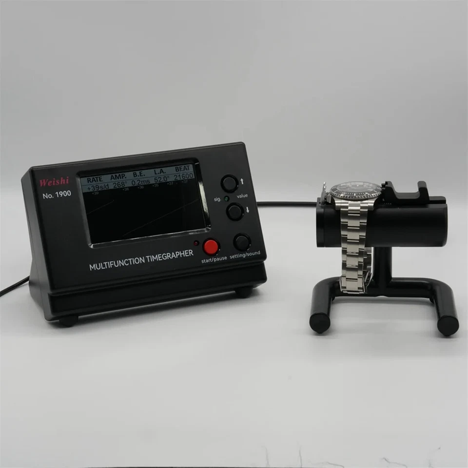 WeiShi US Plug No.1900 Timegrapher Watch Testing Tool Watch Tester for Repairers - Image 3 of 4
