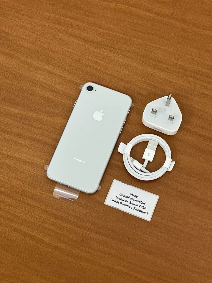 NEW Apple iPhone 8 64GB Silver 4G Unlocked - Apple Warranty Replacement Non UK - Image 2 of 4