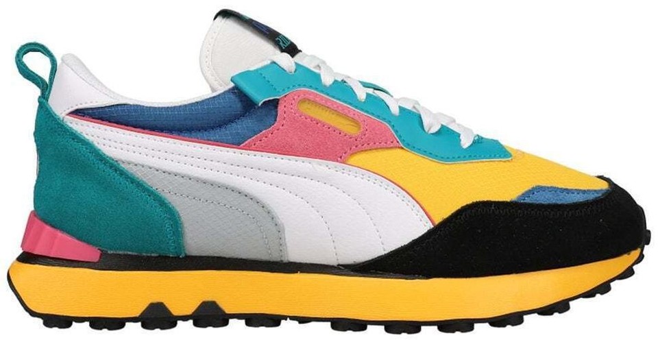 PUMA Rider FV Future Vintage Sneakers Yellow Green Pink Men’s 9.5 Retro Vibes PUMA Rider FV Future Vintage Sneakers Yellow Green Pink  main image 2
