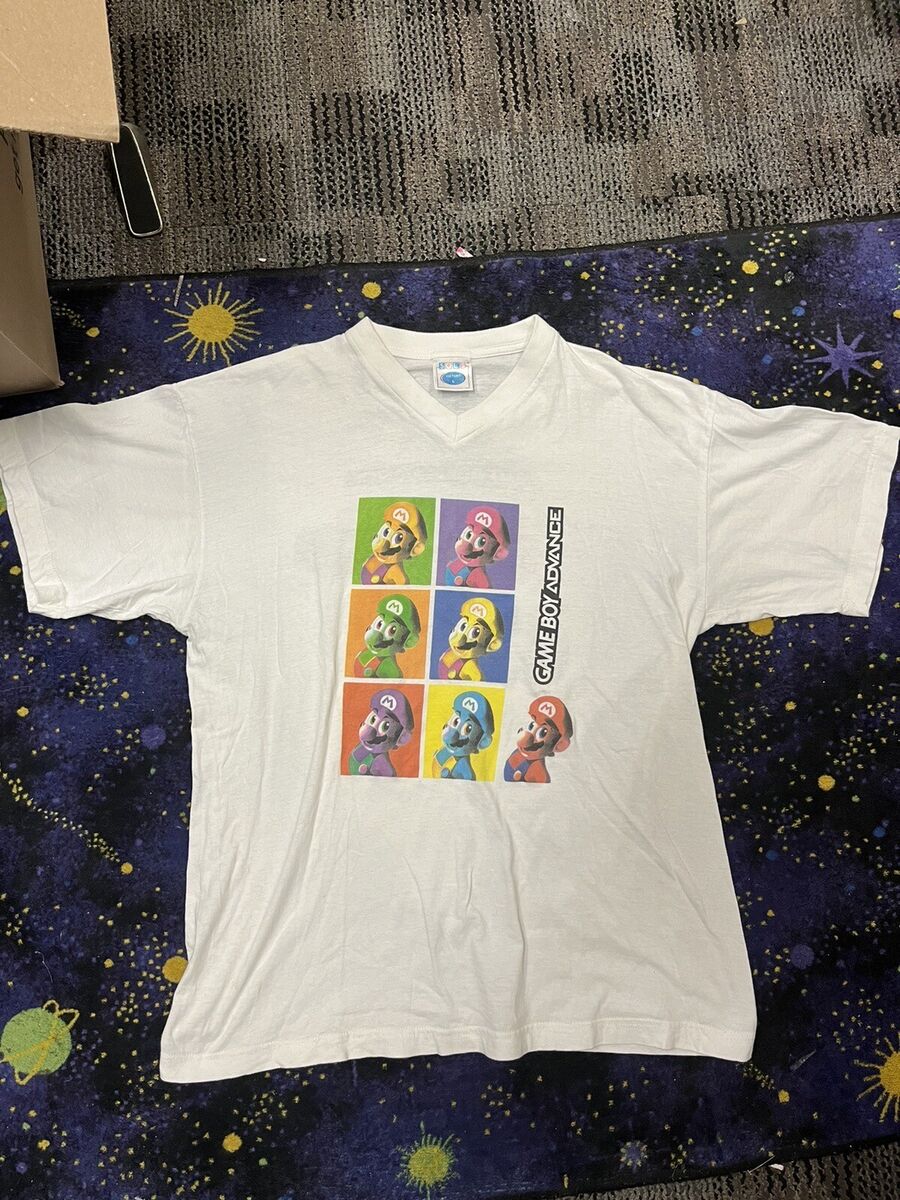Vintage Nintendo Game Boy Advance European Promo Shirt Y2K Vintage Nintendo Game Boy Advance European Promo Shirt Y2K