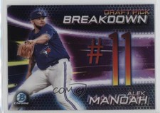 2019 Bowman Draft Chrome Scouts Pick Breakdown Alek Manoah #BSB-AM 1i3m