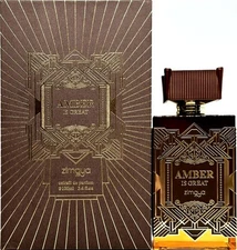 Amber Is Great Extrait De Parfum By Zimaya (Afnan) 100ml 3.4 FL OZ