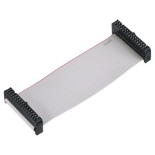 IDC Connector Flat Ribbon Cable 30 Pins FC 2.54mm Pitch 10cm Length