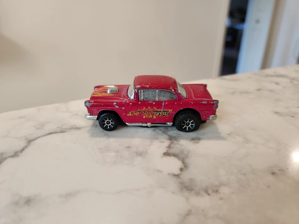 Vintage Hot Wheels 1978 Scorchers Red 55 Super Chevy Fever - Image 2 of 4