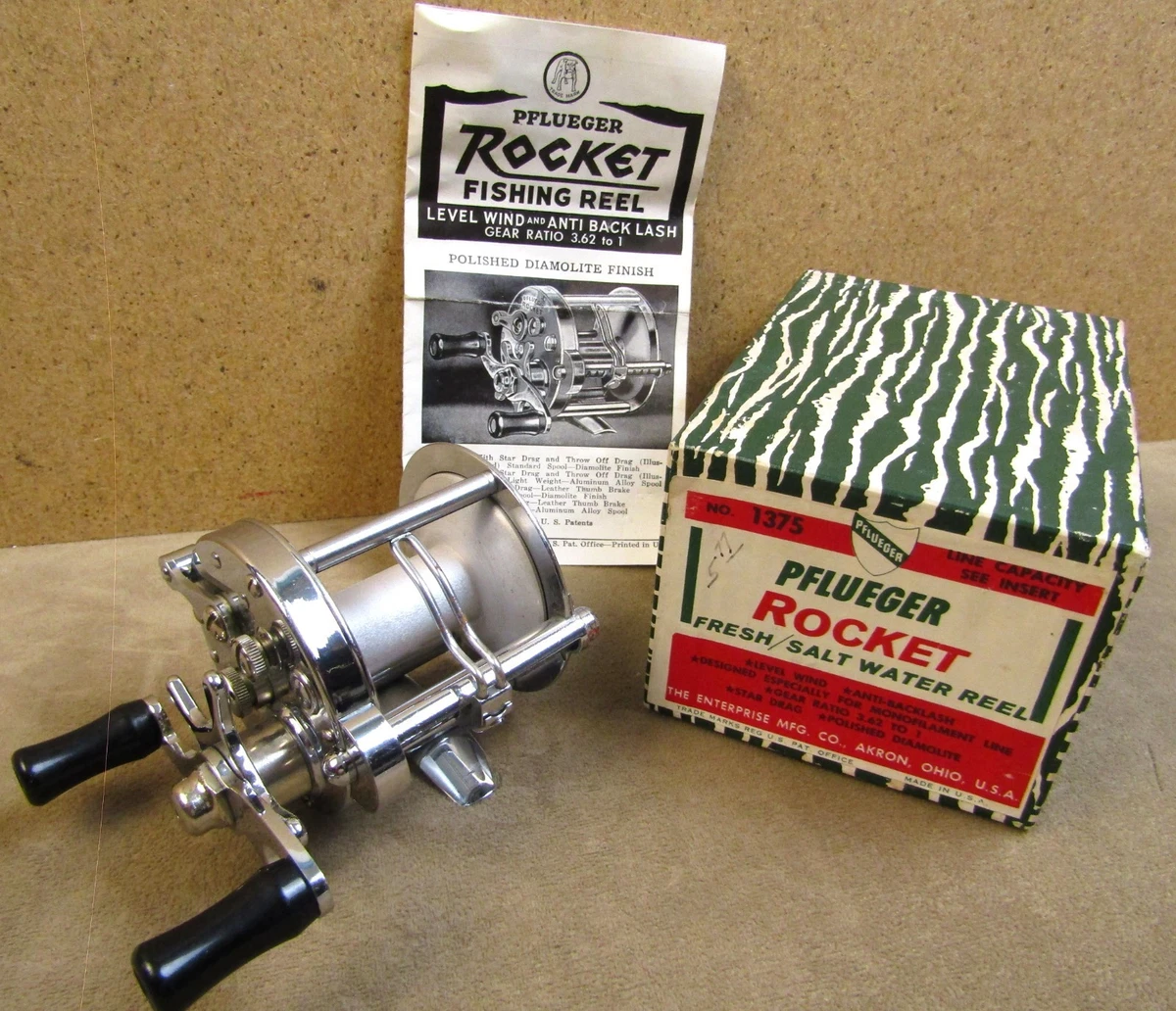 Pflger Freshwater Vintage Spinning Fishing Reels | eBay Pflger Freshwater Vintage Spinning Fishing Reels | eBay