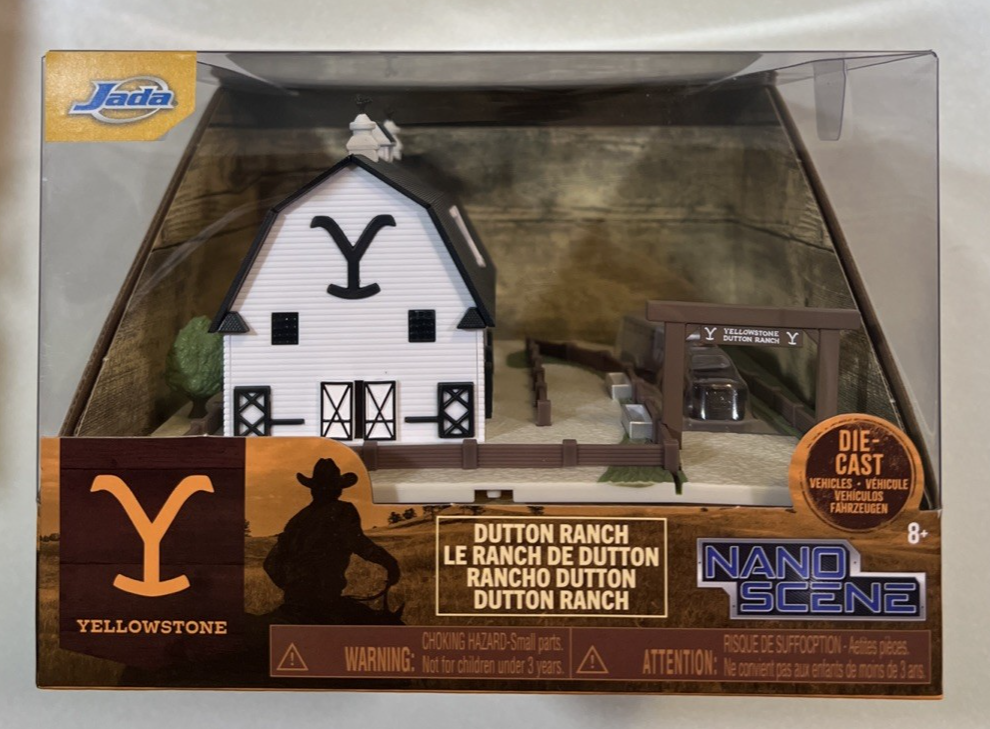 NEW 2026 Jada Toys Yellowstone NANO SCENE Dutton Ranch w/ Truck