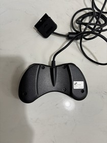 Sega Sony Playstation 2 Saturn Controller Pad Black PS2 IPS-5001 FIGHT Pad USA