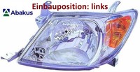 Abakus 212-11G9L-LD-EM Hauptscheinwerfer Links Scheinwerfer FüR Toyota