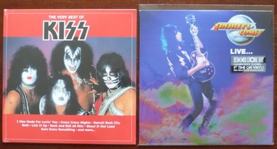 LOT - KISS THE VERY BEST OF + ACE FREHLEY FREHLEY'S COMET LIVE RSD LP VINYL