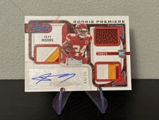 2022 Absolute SKYY MOORE Rookie Premiere 3 Patch Rookie Patch Auto RPA RC /99