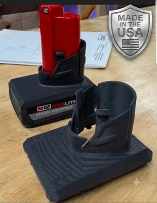 Milwaukee M12 XC5.0 Compatible Battery Case Replacement; 3 Pack