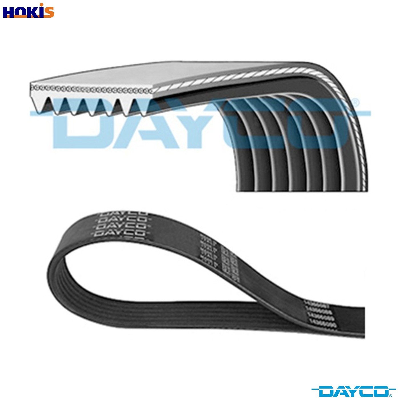 LAND ROVER DEFENDER 300TDI Pulley Belt - DAYCO ITALY - 7PK1605 / PQS000030 - Image 12