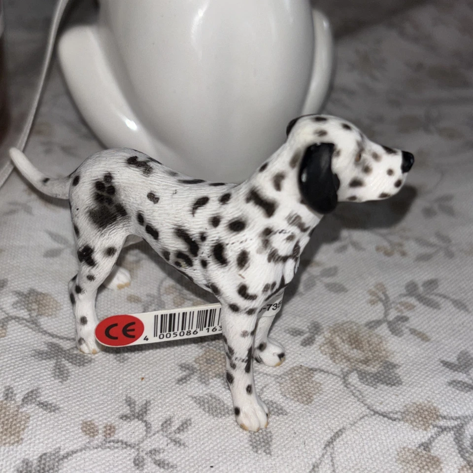 Schleich Dalmatiner Rüde 16346 2006 mit Fähnchen - Bild 2 von 4