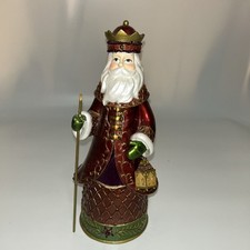 Christmas Santa Claus Resin Figure 12 Inch