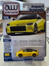 Auto World Import Legends Release 3 Version B #6 2023 Nissan Z in Yellow