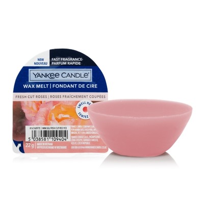 Yankee Candle Fresh Cut Roses Wax Melt 22 g