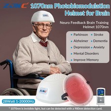 Photobiomodulation Helmet 1070nm 280 Diodes Near Infrared Cognitive Support