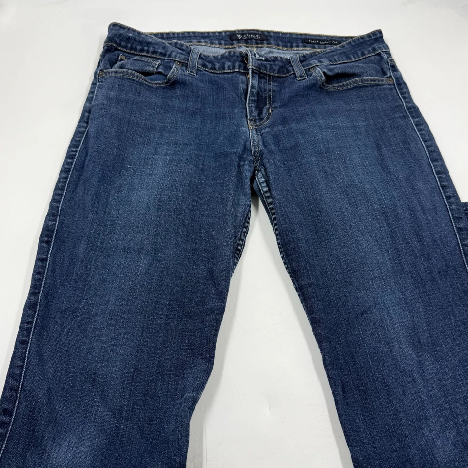 Guess Los Angeles Womens Power Skinny Low Jeans Size 32 Blue Cotton Blend Jeans - Image 2 of 4
