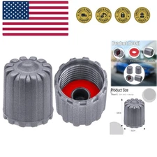 10PCS TPMS Tire Valve Stem Caps, Plastic Wheel Tire Valve Stem, with O-Ring R...