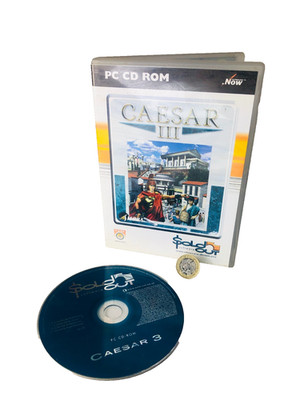 Videospiel PC CD Caesar III Vintage ra