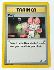 Mary 87/111 Neo Genesis Rare Pokémon Trainer Card 1995-2000 on eBay