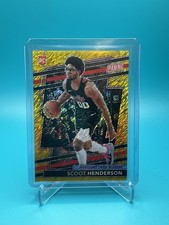2024 Panini The National - Scoot Henderson - RC Gold Shimmer Prizm /10
