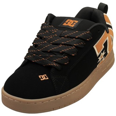 DC Shoes COURT GRAFFIK Skate Trainer Herren Schwarz Weizen - 42.5 EU