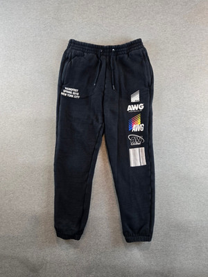 Alexander Wang Joggers Mens XS Black Spring 2018 Wangfest Ltd Edition $375.00