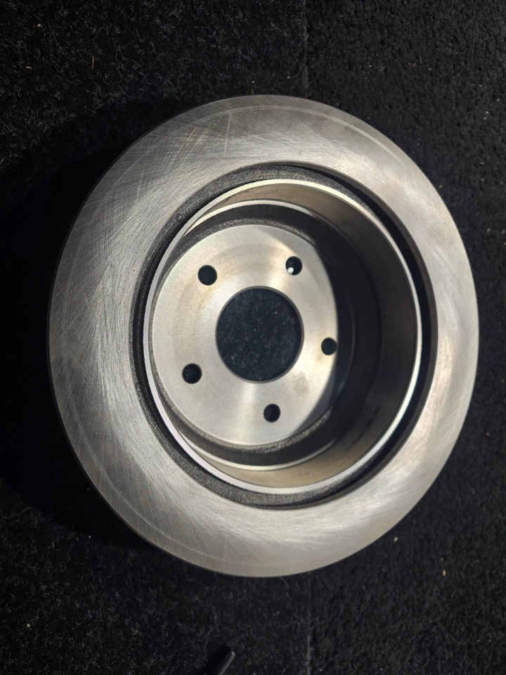 (CANTIDAD 2) Rotor de disco de freno trasero ventilado para Chevrolet Blazer 1998-2005 YH145181 Foto 4 de 4