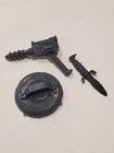 TMNT weapons lot 1988 Bebop set gun knife shield Playmates Toys vintage