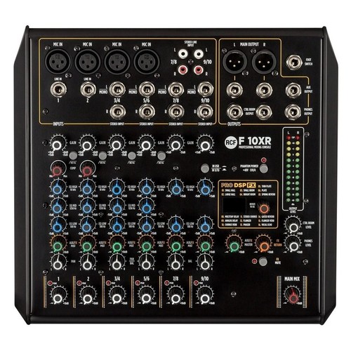 RCF F 10XR Mixer Audio Passivo 10 Canali. - Foto 1 di 5