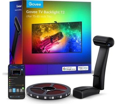GOVEE H605C DreamView Envisual Smart TV Hintergrundbeleuchtung T2 (für 75-85 Zoll Fernseher) -Z03