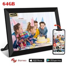 Frameo 10.1 Inch WiFi Digital Photo Frame 1280  800 IPS HD Wall Mountable