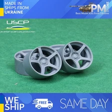 USCP 24P196 1/24 Cosmis VCP-N5R 18'' 3D-printed wheels