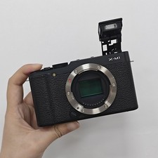 Fujifilm X-M1 16.0MP Digital Camera Silver Body Fujifilm X Series X-M1