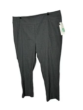 Erica Taylor For Stitch Fix 3X Pull On Straight Leg ankle check Pants Plus