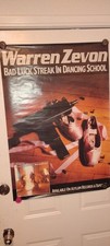 Warren Zevon Bad Luck Streak In Dancing School Original Poster Asylum Records