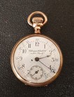 Rare Antique Gold Filled Pocket Watch Valengine Watch Co New York 7 Jewel Size 6 — photo 1