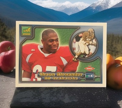 2000 Pacific Aurora SHAUN ALEXANDER RC Rookie Seattle Seahawks Football